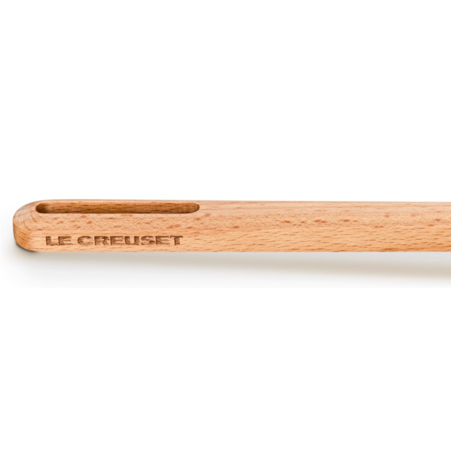 additioanl image for  Le Creuset Sign. Beechwood Slotted Spoon 